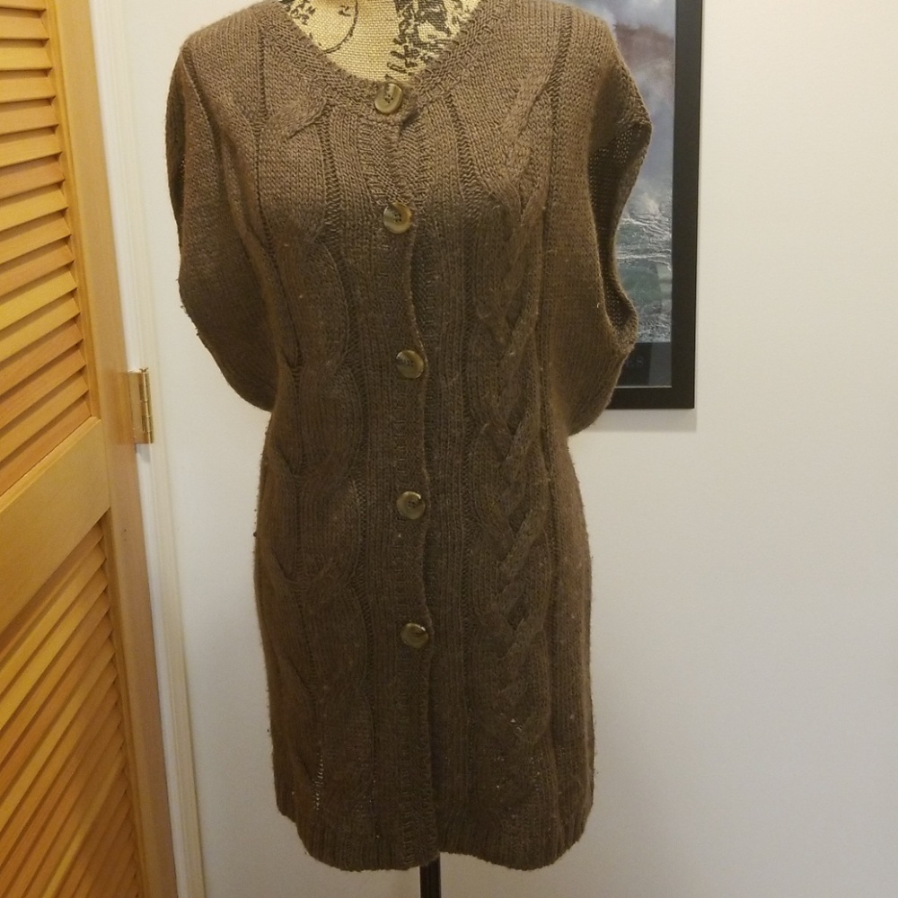 Brown vest